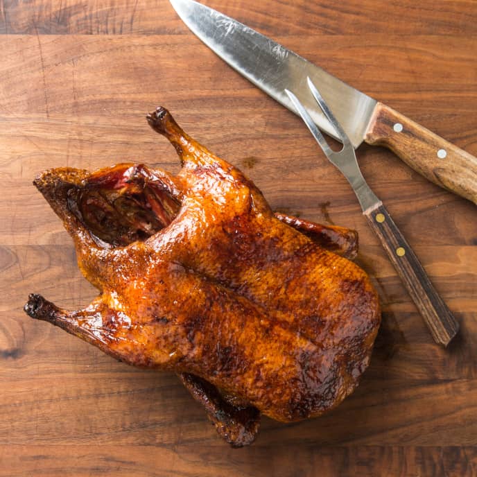 Gas-Grill-Roasted Chinese-Style Duck