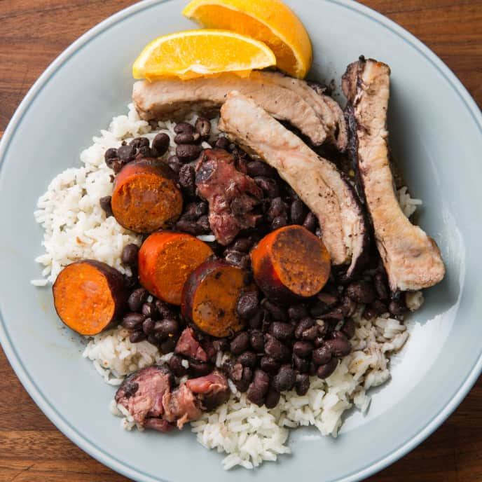 Slow-Cooker Brazilian Black Bean and Pork Stew