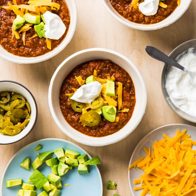 Easy Ground Beef Chili