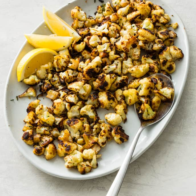 Stovetop Cauliflower with Garlic and Thyme