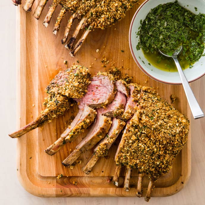 CrumbCrusted Rack of Lamb Cook's Country Recipe