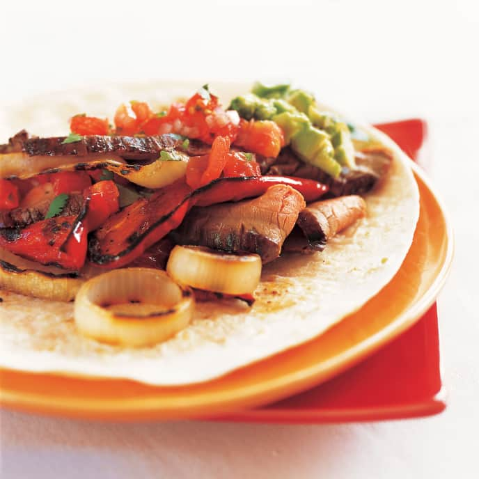 Charcoal-Grilled Beef Fajitas