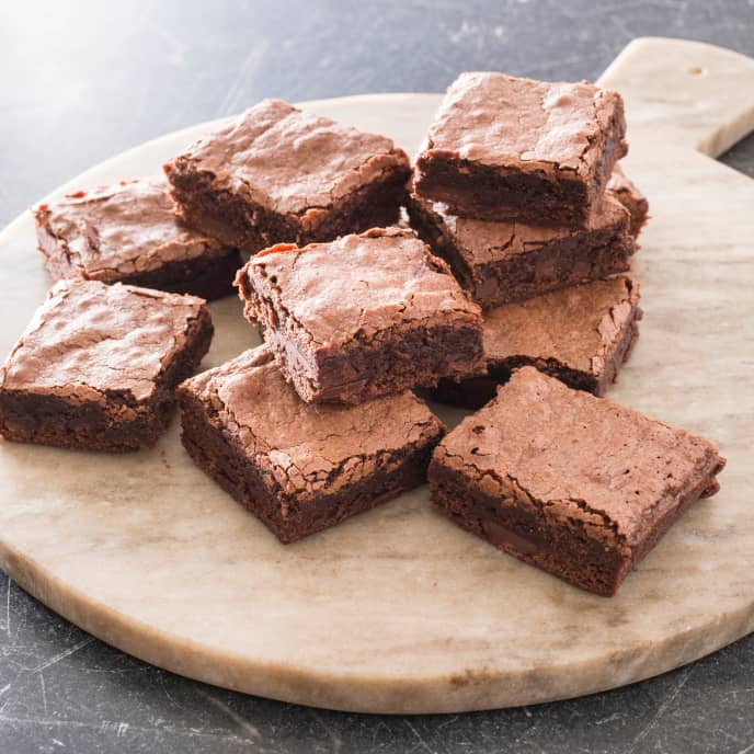 Chewy Homemade Brownies • Dance Around the Kitchen