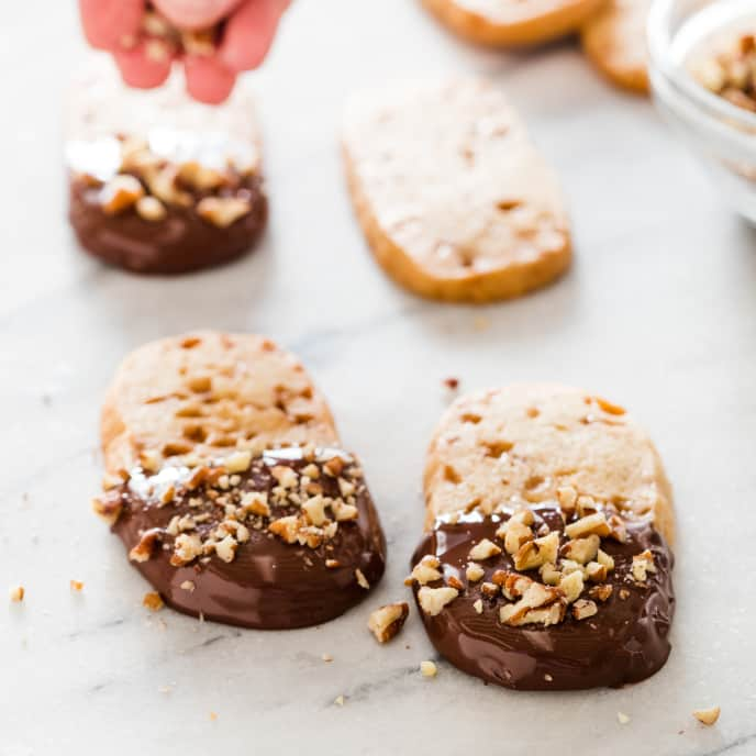 Chocolate-Toffee Butter Cookies