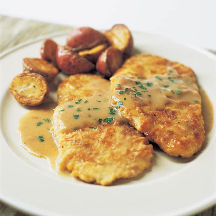 Chicken Francese with Tomato and Tarragon Cook's Illustrated Recipe