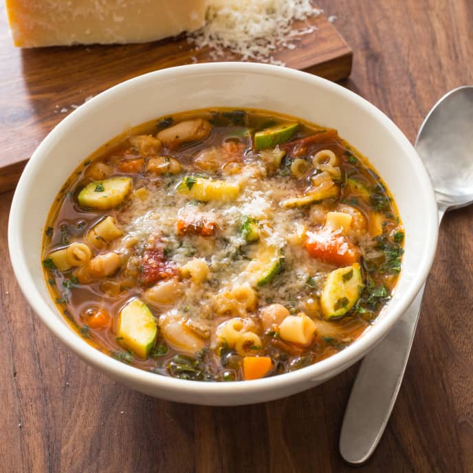 Slow-Cooker Minestrone | America's Test Kitchen Recipe