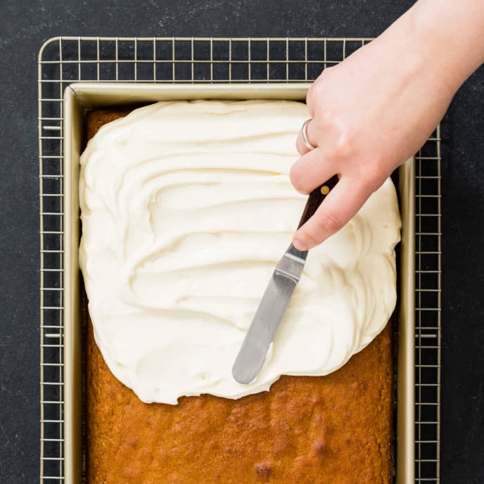 Pumpkin Cake with Cream Cheese Frosting