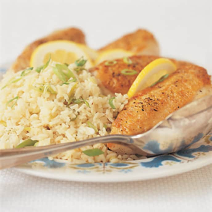 Lemony Chicken and Rice