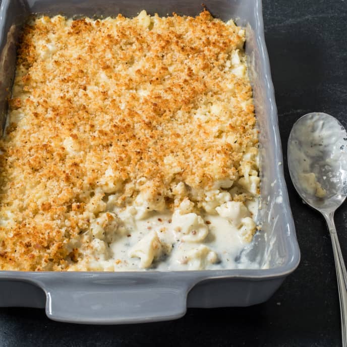 Cheesy Cauliflower Bake