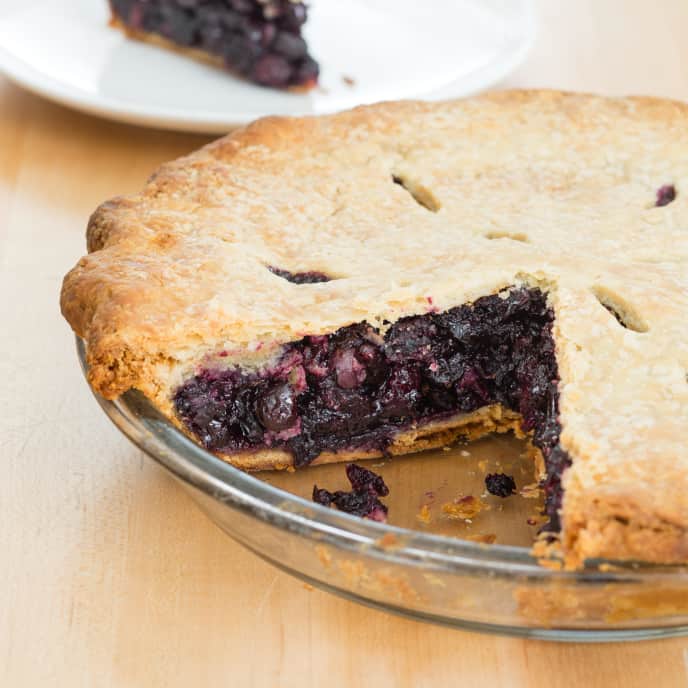 Make-Ahead Blueberry Pie