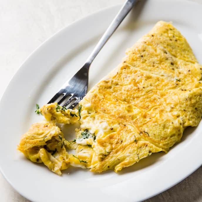Easy Feta and Dill Omelet Cook's Country Recipe