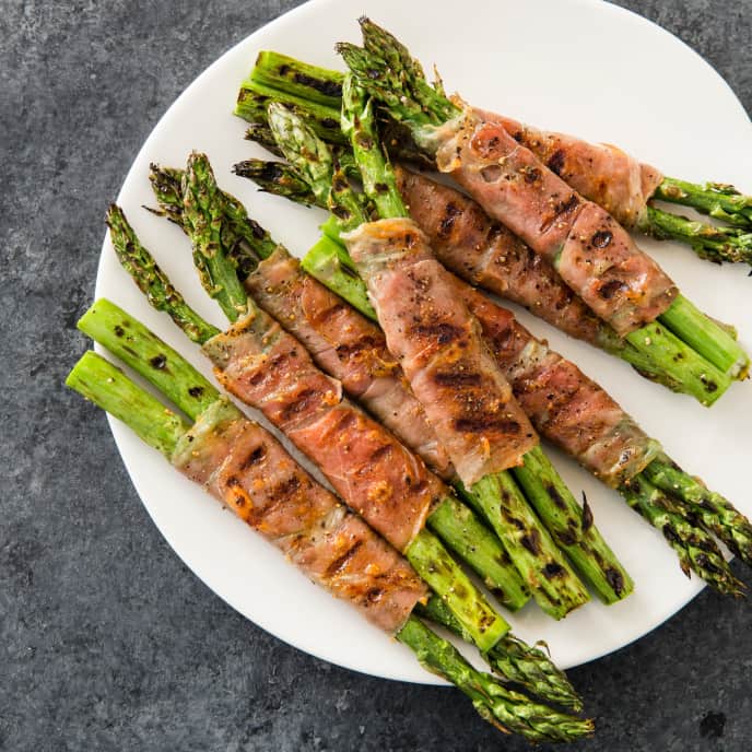Grilled ProsciuttoWrapped Asparagus Cook's Country Recipe