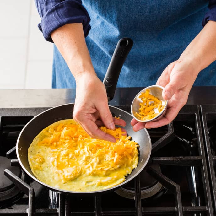Easy Cheddar Omelet America's Test Kitchen Recipe