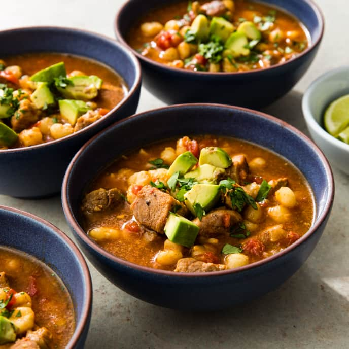 Slow-Cooker Pork Posole