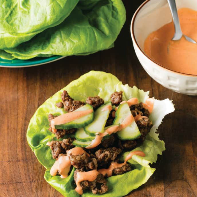 Korean Sizzling Beef Lettuce Wraps Cook's Country Recipe