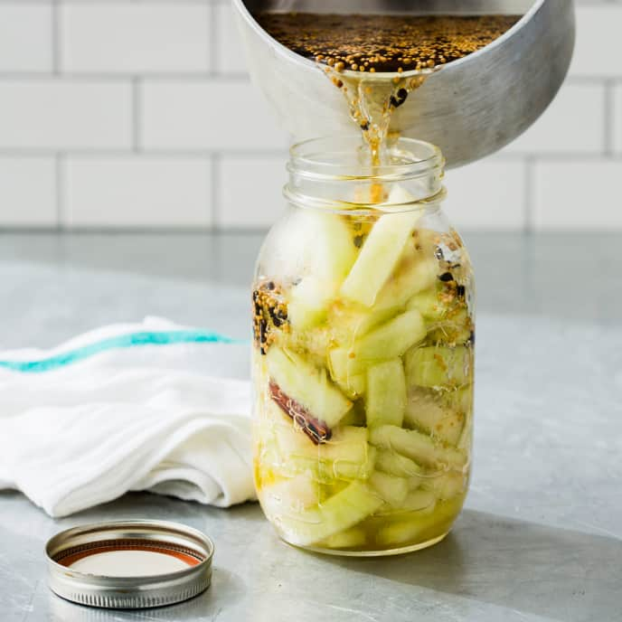 Pickled Watermelon Rind