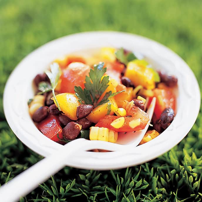 Tricolor Mexican Bean Salad