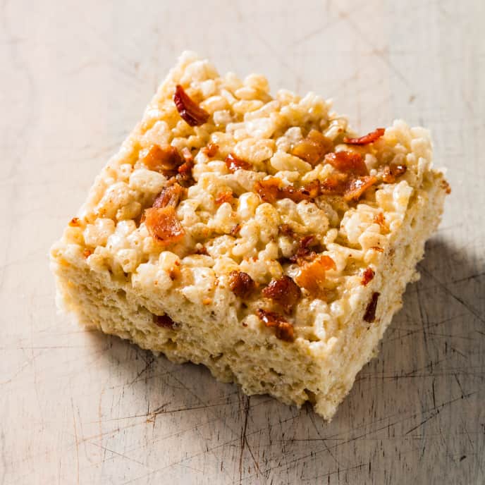 Bacon And Salted Caramel Crispy Rice Cereal Treats Cook S Country