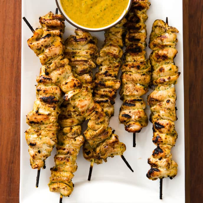 Grilled Chicken Satay