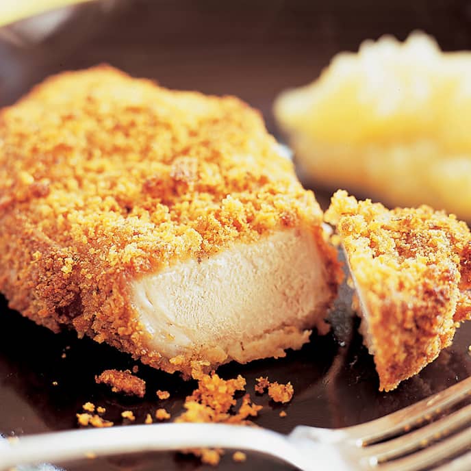 Quick and Crunchy Pork Chops America's Test Kitchen Recipe