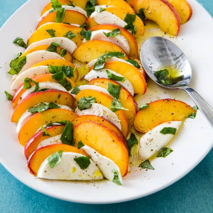 Peach Caprese Salad