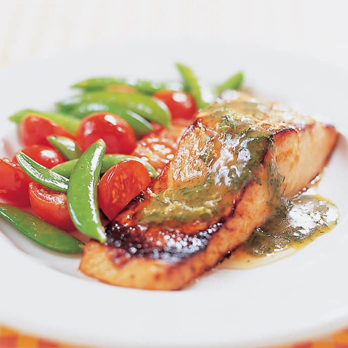 Sautéed Sugar Snap Peas & Cherry Tomatoes