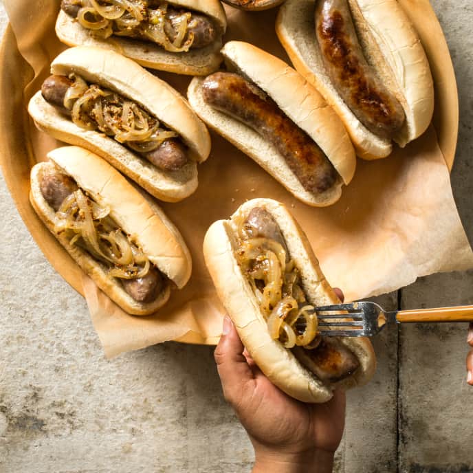 Sous Vide BeerBraised Brats America's Test Kitchen Recipe