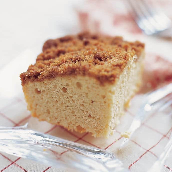 ReducedFat Crumb Coffee Cake America's Test Kitchen Recipe