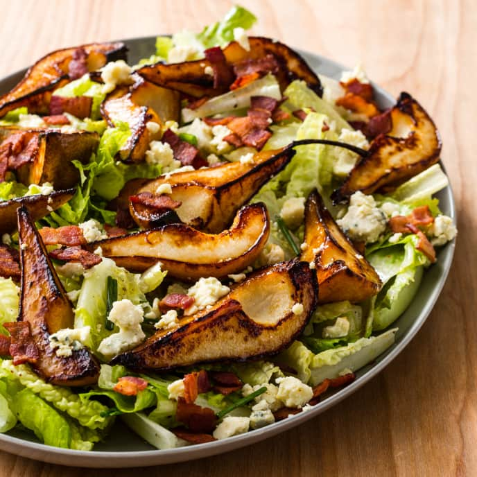 Pan-Roasted Pear Salad