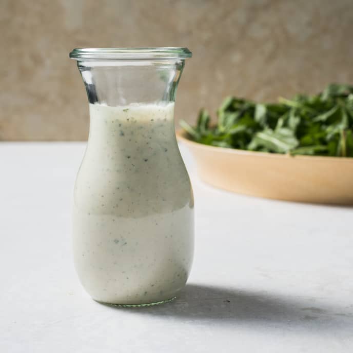 Creamless Creamy Herb Dressing Cook S Illustrated