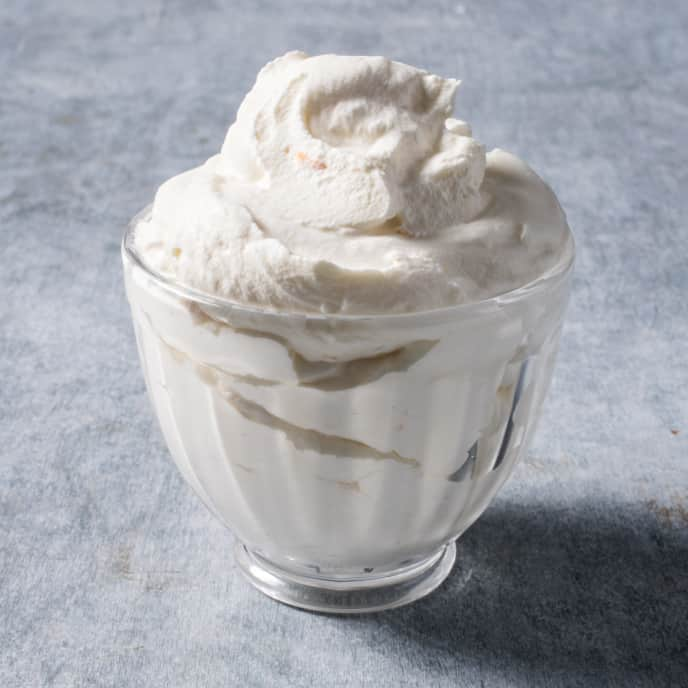 Orange Whipped Cream