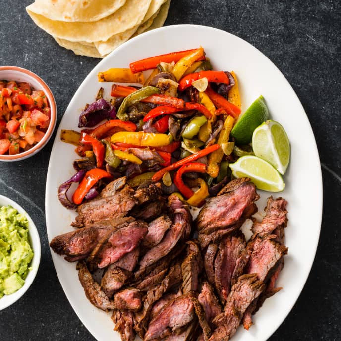 One-Pan Steak Fajitas