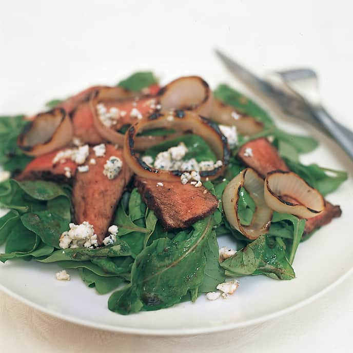 Grilled Steak and Onion Salad