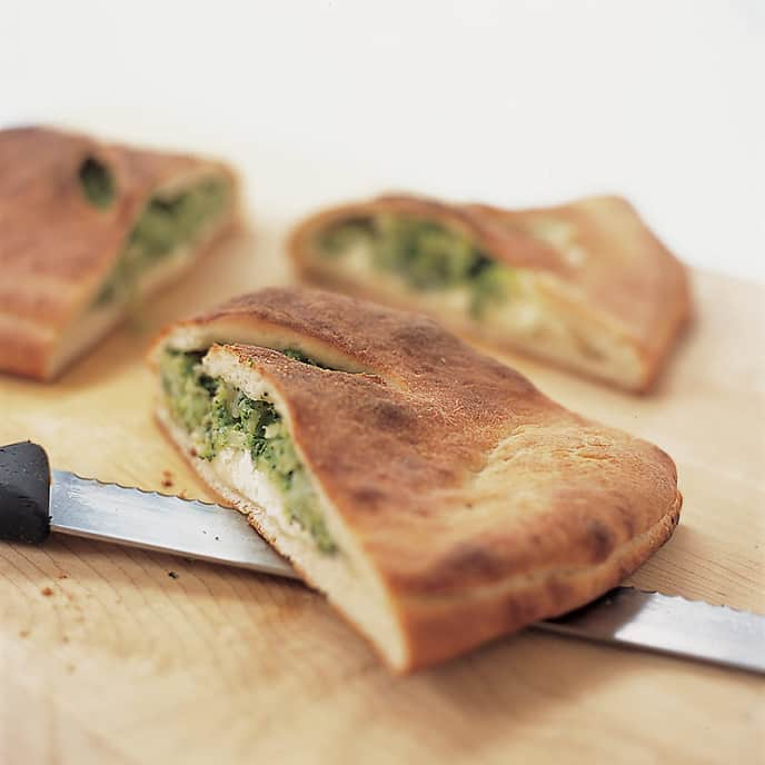 Cheesy Broccoli Calzones