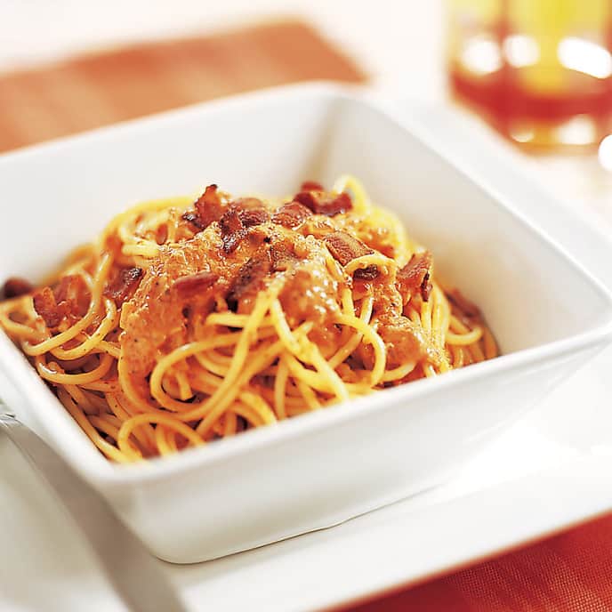 Roasted Red Pepper and Bacon Sauce Cook's Country Recipe