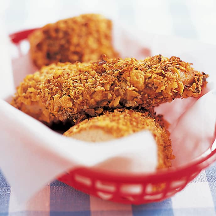 Fiery Oven-Fried Chicken