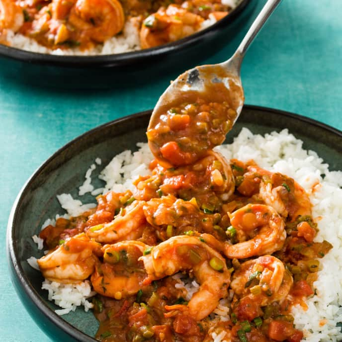 Shrimp Creole for Two