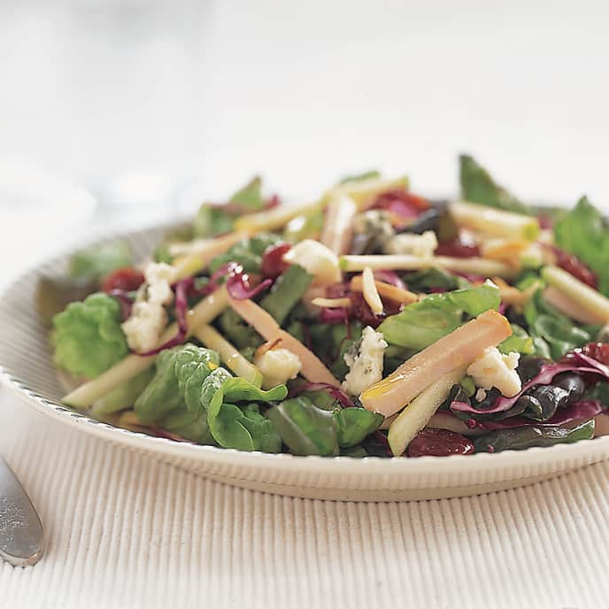 Harvest Supper Salad with Smoked Turkey and Apples