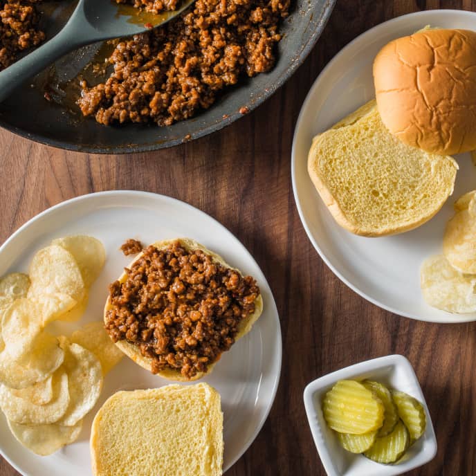 Classic Sloppy Joes for Two