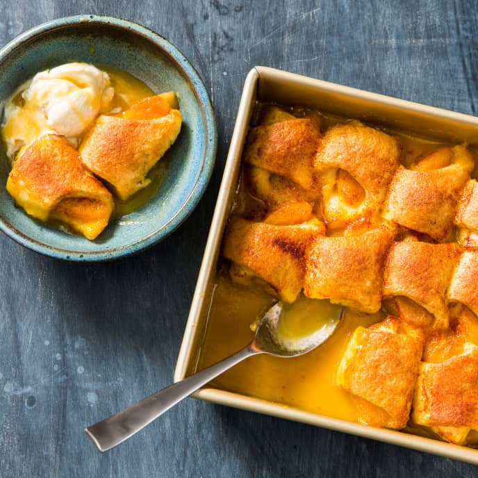 Peach Dumplings