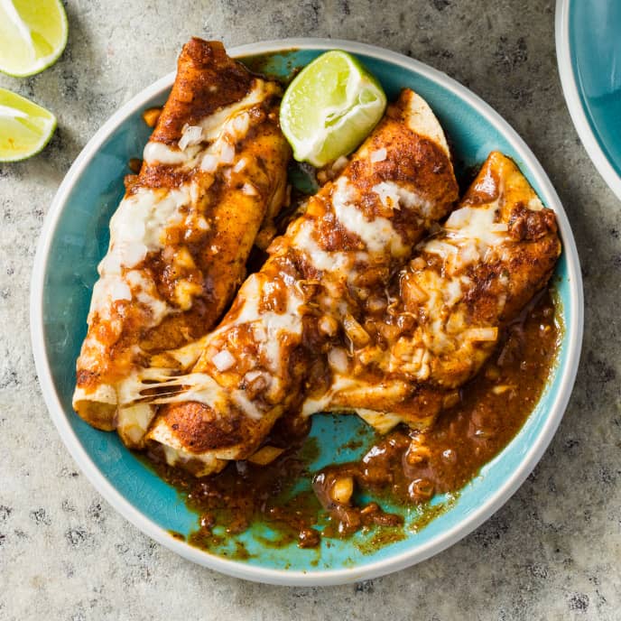 Tex-Mex Cheese Enchiladas for Two