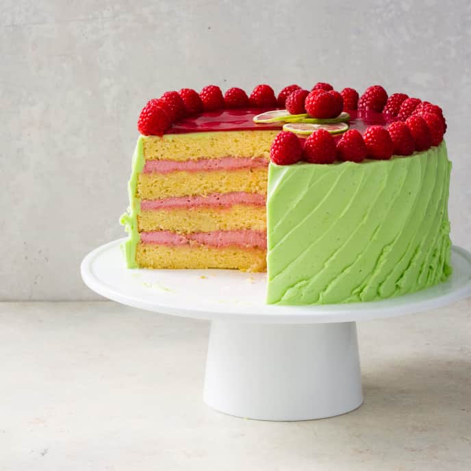 Raspberry Lime Rickey Cake America's Test Kitchen Recipe