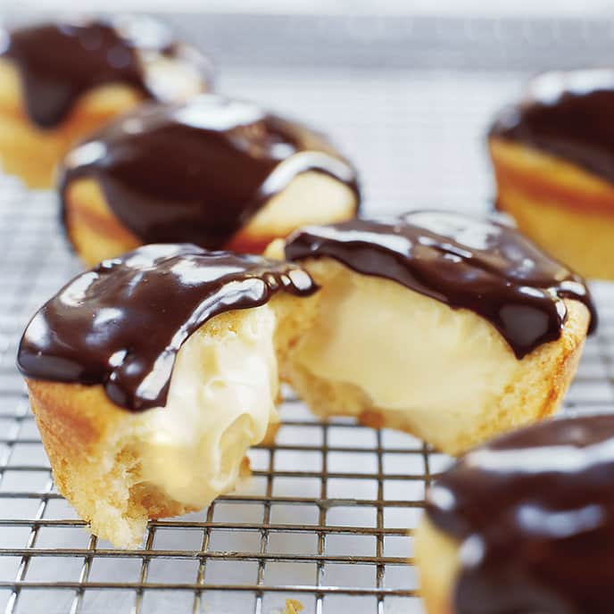 Boston Cream Cupcakes