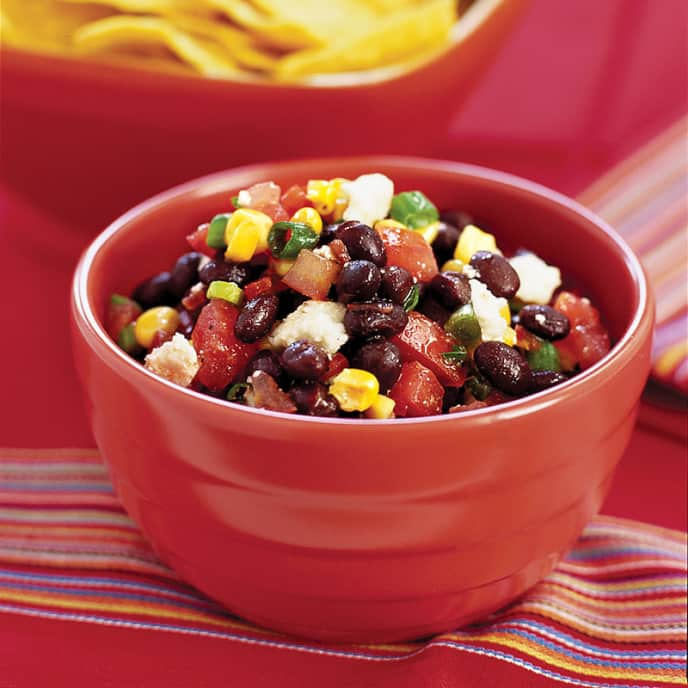 Toasted Corn and Black Bean Salsa