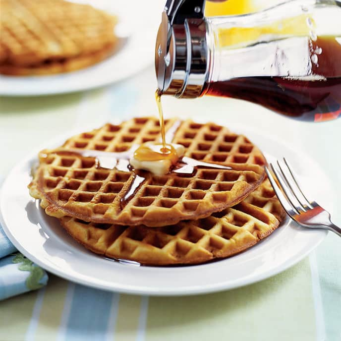 Light and Crispy Waffles