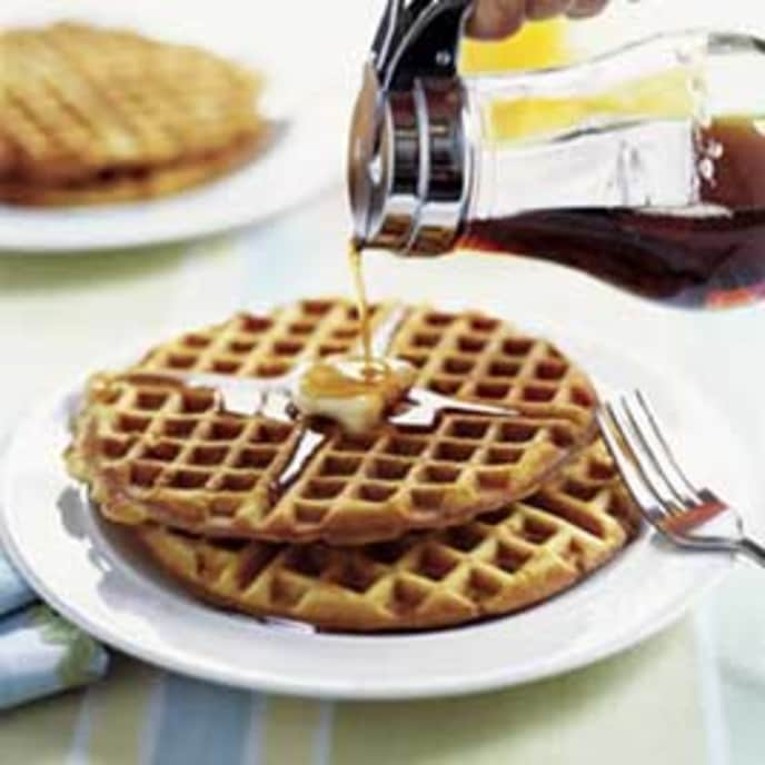 Light and Crispy Belgian Waffles