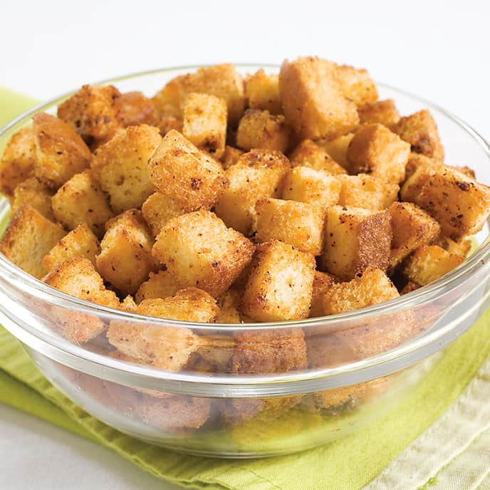 Garlicky Croutons