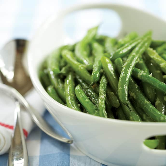 Make-Ahead Garlic Green Beans