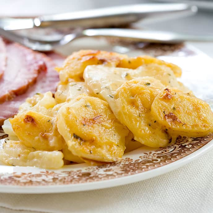 Smoky Scalloped Potatoes