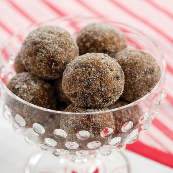 Crunchy Spiced Rum Balls